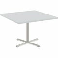 Special-T Table, Square, 42inx42inx29in, Gray Base/Light Gray Top SCTSTAR24242GGR